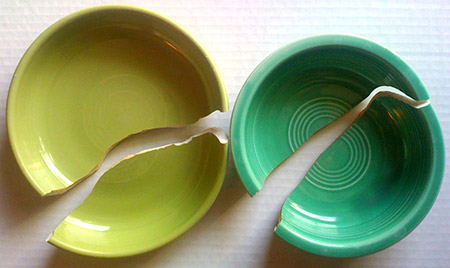 Broken FiestaWare